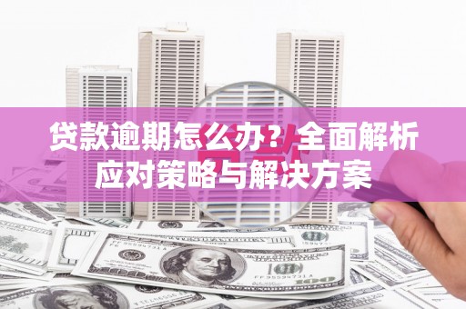 汤原贷款逾期怎么办？全面解析应对策略与解决方案