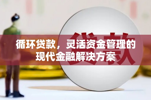 蓬江循环贷款，灵活资金管理的现代金融解决方案