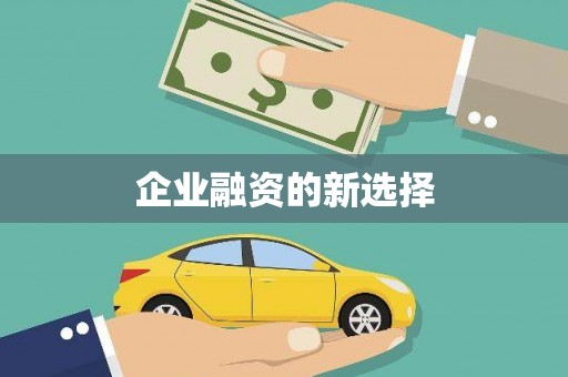 郊区企业融资的新选择