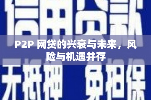 邹平P2P 网贷的兴衰与未来，风险与机遇并存
