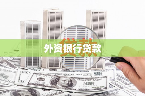 静乐外资银行贷款