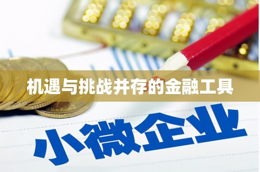 永靖机遇与挑战并存的金融工具